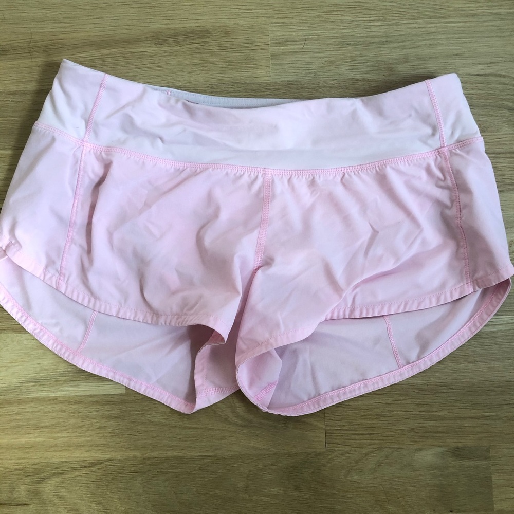 Lululemon Speed Up Short 2.5” - light pink